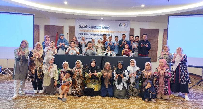 Training Pengajaran Bahasa Arab dan Inggris Interaktif Sukses Digelar PPB UIN Walisongo di The Wujil Resort & Conventions