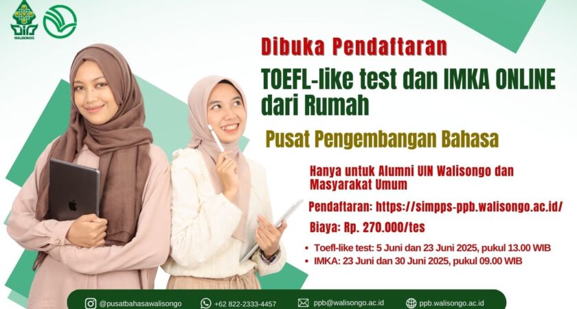 TOEFL-like Test dan Tes IMKA dari Rumah – Solusi Praktis untuk Alumni dan Masyarakat Umum