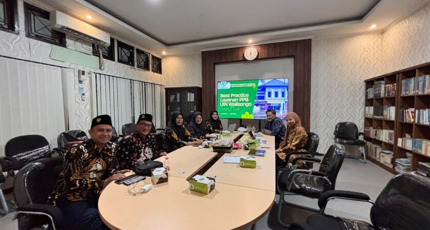 Kunjungan Kerja UPA Bahasa UIN Madura ke PPB UIN Walisongo Semarang